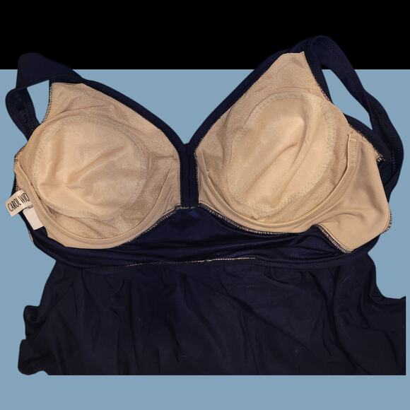 Flattering Carol Wior Swim Dress - Picture 4 of 5